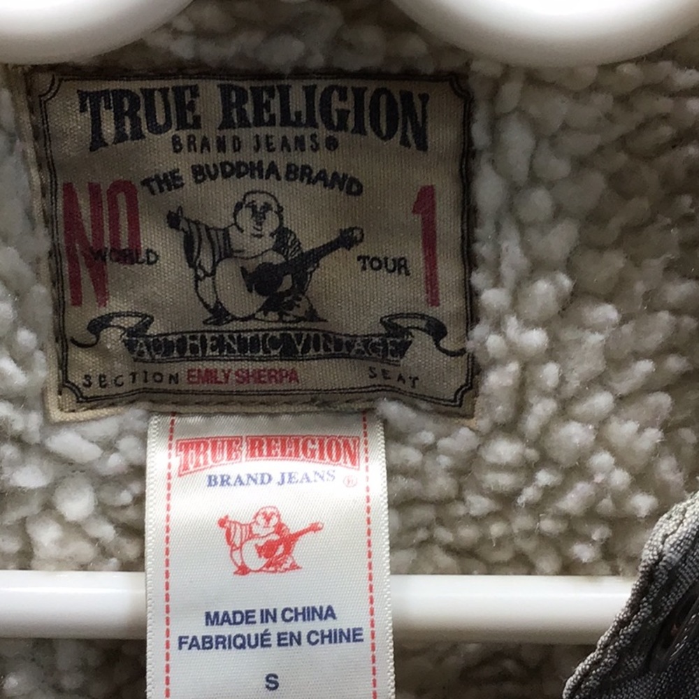 Kid true religion jean jacket